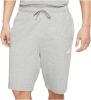 Nike Club Jsy Short Heren Korte Broeken Grey 100% Katoen online kopen