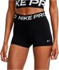 Nike Pro Cz9857 Black Short Meshes , Zwart, Dames online kopen