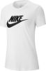 Nike Essential Futura T shirt Dames White/Black/Black Dames online kopen