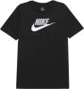 Nike B NSW Tee Futura Icon T Shirt , Zwart, Heren online kopen