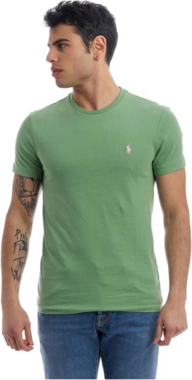 Polo Ralph Lauren T shirt met iconisch logo in groen online kopen