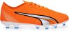 PUMA Ultra Play Gras/Kunstgras Voetbalschoenen(MG)Oranje Wit Blauw online kopen