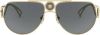 Versace Sunglasses Enamel Medusa VE 2225 , Geel, Heren online kopen