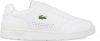 Lacoste White Sneakers T Clip 0722 , Wit, Heren online kopen