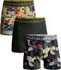 Muchachomalo Boxershorts 2 pack Shorts Baretta Blue Hawai Blauw online kopen