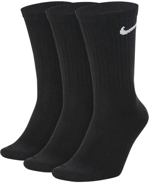 Nike everyday lightweight crew tennissokken 3 pack zwart heren online kopen