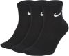 Nike Everyday Lightweight Trainingsenkelsokken(3 paar) Black/White Heren online kopen