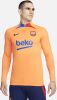 Nike FC Barcelona Strike voetbaltrainingstop met Dri FIT voor heren Vivid Orange/University Red/Black Heren online kopen