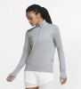 Nike Hardlooptop met halflange ritssluiting voor dames Grijs online kopen