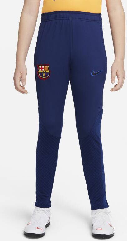 Nike Barcelona Trainingsbroek Dri FIT Strike Blauw/Oranje/Zwart Kinderen online kopen
