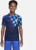 Nike Kids Kroatië 2022/23 Stadium Uit Nike Dri FIT voetbalshirt voor kids Blauw online kopen
