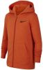 Nike Kids Nederland Club Fleece Hoodie met rits voor kids Oranje online kopen