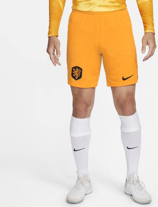 Nike Nederland 2022/23 Stadium Thuis Dri FIT voetbalshorts voor heren Oranje online kopen
