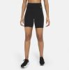 Nike One Bikeshorts met halfhoge taille voor dames(18 cm) Zwart online kopen