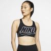 Nike Swoosh Sport bh met medium ondersteuning en pad uit één stuk Zwart online kopen