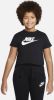 Nike Sportswear Kort T shirt voor meisjes White/Black/Black Kind online kopen