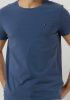 Tommy Hilfiger Donkerblauwe T shirt Stretch Extra Slim Fit Tee online kopen