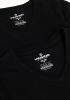 Vingino Zwarte T shirt Boys T shirt V neck(2 pack ) online kopen