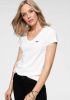 Levi's ® Shirt met V hals Perfect Tee met klein batwing logo online kopen