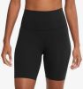 Nike Yoga Luxe Damesshorts met hoge taille Zwart online kopen