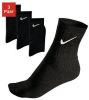 Nike Everyday Cushioned Crew trainingssokken(3 paar) Black/White Dames online kopen