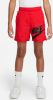 Nike sportswear woven hybride korte broek rood kinderen online kopen