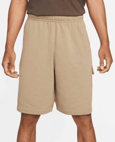 Nike sportswear club cargo korte broek beige/khaki heren online kopen