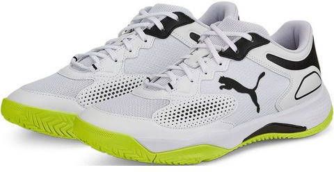 Puma Solarcourt RCT tennisschoenen wit/zwart/geel online kopen
