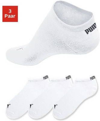 Puma Sneaker Plain 3Pack Mix 43 46 Unisex Sokken Black 72% Katoen, 27% Polyester, 1% Elastaan online kopen