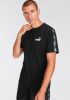 Puma T shirt met korte mouwen, strook, essentiel + online kopen