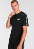 Puma T shirt met korte mouwen, strook, essentiel + online kopen