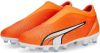 PUMA Ultra Match Veterloze Gras/Kunstgras Voetbalschoenen(MG)Kids Oranje Wit Blauw online kopen