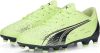 PUMA Ultra Play Gras/Kunstgras Voetbalschoenen(MG)Kids Lichtgroen Zwart online kopen