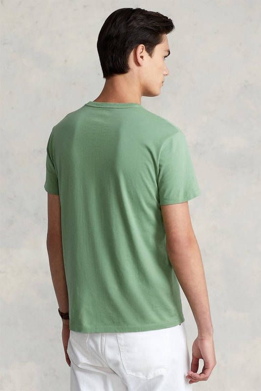 Polo Ralph Lauren T shirt met iconisch logo in groen online kopen
