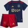 Adidas afc ajax minikit uittenue 22/23 blauw kinderen online kopen