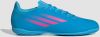 Adidas Performance X Speedflow.4 zaalvoetbalschoenen kobaltblauw/roze online kopen