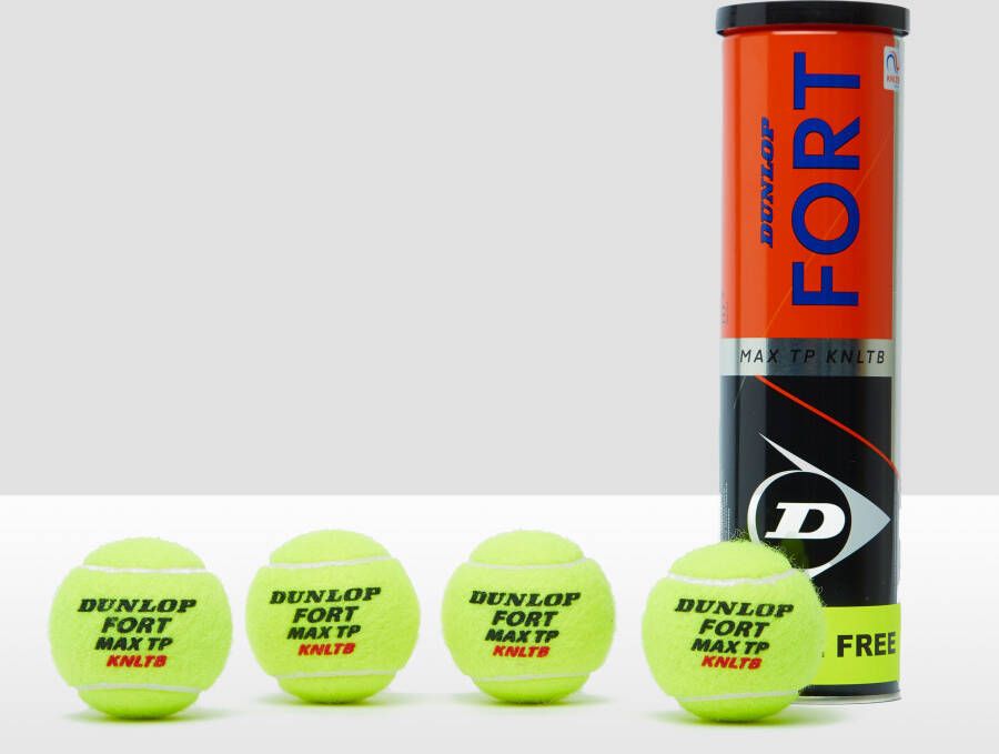 Dunlop fort max tp tennisballen 3+1 pack online kopen