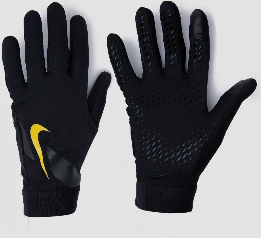 Nike Barcelona Spelershandschoenen Hyperwarm Winter Warrior Zwart/Geel online kopen