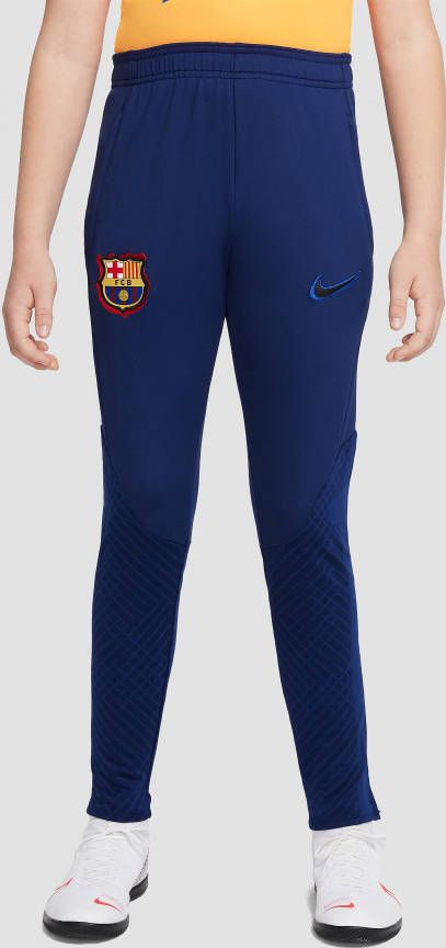 Nike Barcelona Trainingsbroek Dri FIT Strike Blauw/Oranje/Zwart Kinderen online kopen