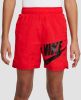 Nike sportswear woven hybride korte broek rood kinderen online kopen