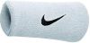 Nike swoosh doublewide pols zweetbandjes wit/zwart kinderen online kopen