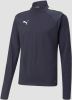 Puma teamliga 1/4 zip voetbaltop blauw/geel heren online kopen