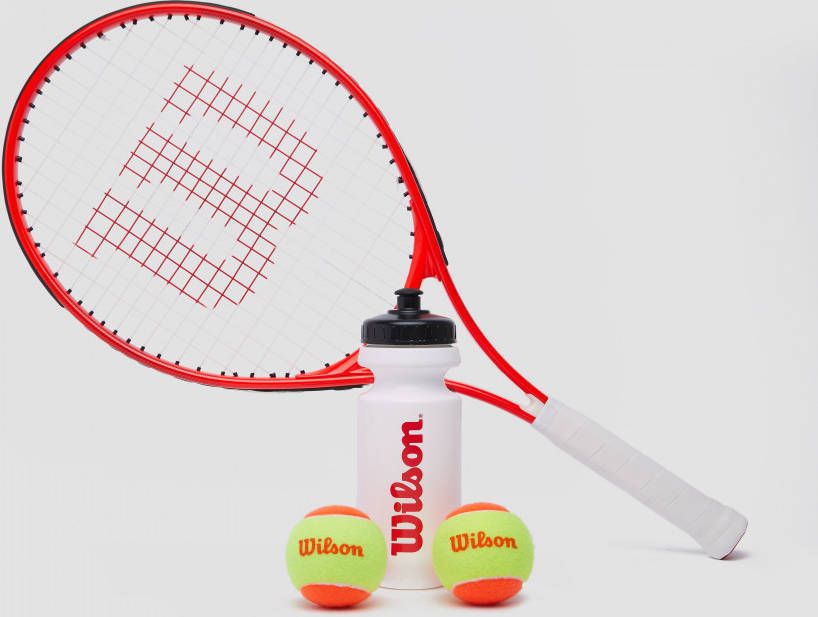 Wilson roger federer 25 tennisracket/starter set rood kinderen online kopen