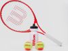 Wilson roger federer 25 tennisracket/starter set rood kinderen online kopen