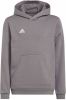 Adidas Kids adidas Entrada 22 Sweat Hoodie Kids Grijs Wit online kopen