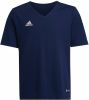 Adidas Kids adidas Entrada 22 Voetbalshirt Kids Donkerblauw Wit online kopen