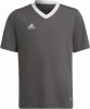 Adidas Kids adidas Entrada 22 Voetbalshirt Kids Donkergrijs Wit online kopen