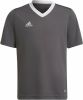 Adidas Kids adidas Entrada 22 Voetbalshirt Kids Donkergrijs Wit online kopen