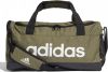 Adidas Performance sporttas Linear Duffel S 25L olijfgron/wit online kopen