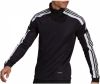 Adidas Voetbal Squad 21 Sweatshirt met korte rits in zwart online kopen
